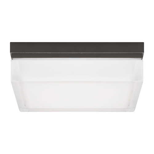 Sean Lavin Boxie Large 3000K LED Flush Mount in Bronze by Visual Comfort Modern