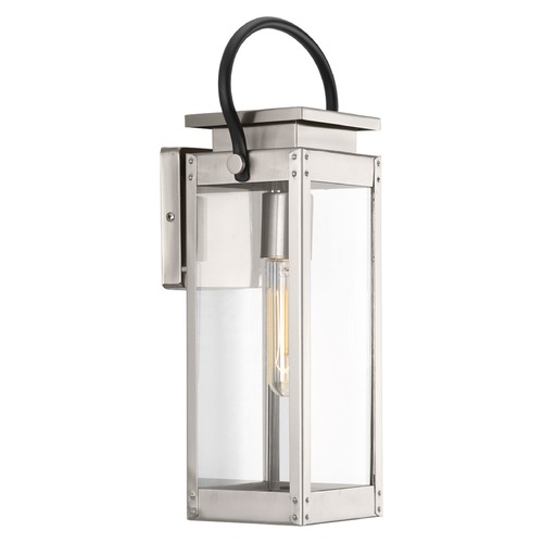 Union Square Stainless Steel Outdoor Wall Light by Progress Lighting