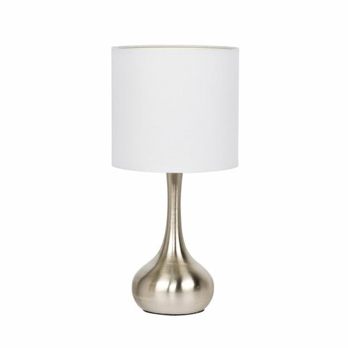Brushed Polished Nickel Table Lamp by Craftmade Lighting