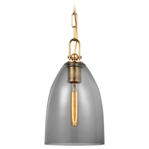 Visual Comfort Signature Collection Chapman & Myers Andros Pendant in Antique Brass by Visual Comfort Signature CHC5425ABSMG