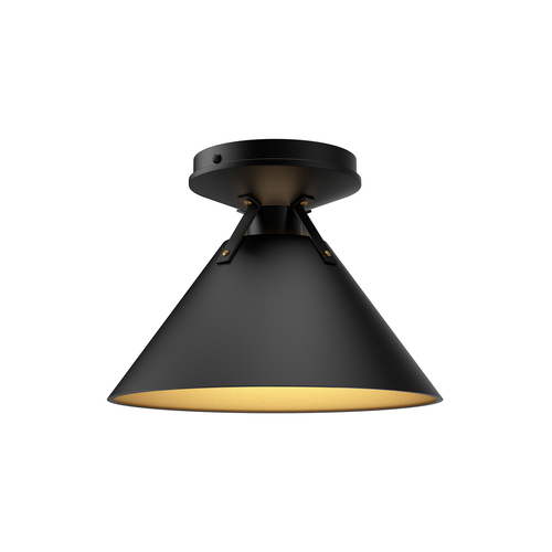 Alora Lighting Archer Matte Black Flushmount Light