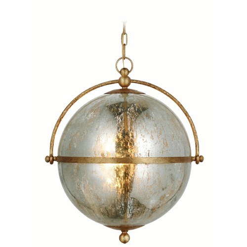 Visual Comfort Signature Collection Chapman & Myers Bayridge Pendant in Iron by Visual Comfort Signature CHC5066GI-MG