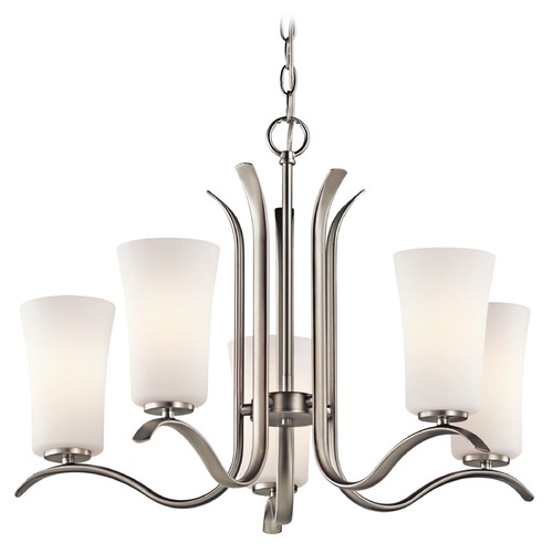 Kichler Lighting Armida 5-Light Chandelier in Brushed Nickel by Kichler Lighting 43074NI