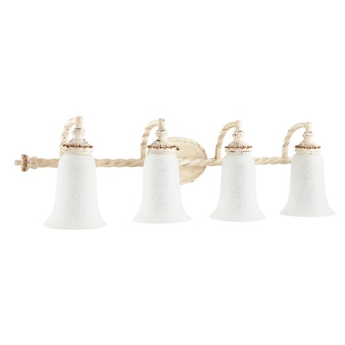 Quorum Lighting Alameda Persian White Bathroom Light by Quorum Lighting 5386-4-70