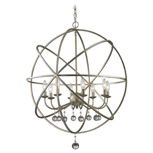 Acadia Antique Silver Pendant by Z-Lite