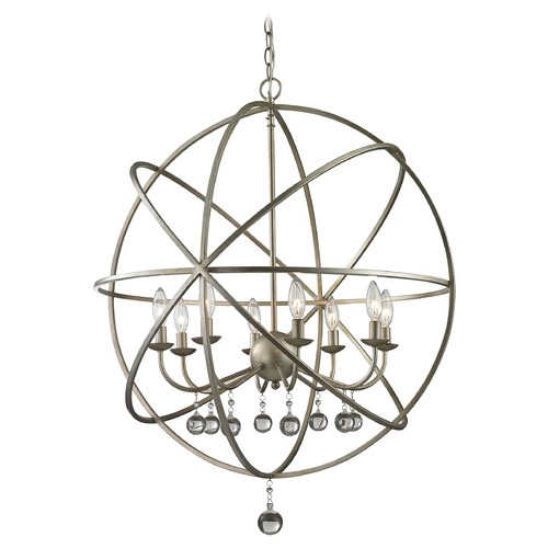 Z-Lite Acadia Antique Silver Pendant by Z-Lite 415-30