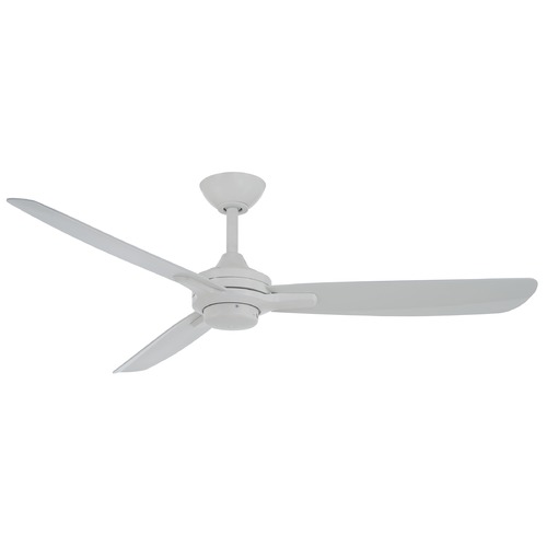 Minka Aire Rudolph 52-Inch Ceiling Fan in Flat White by Minka Aire F727-WHF