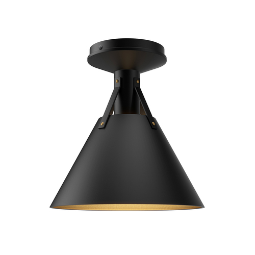 Alora Lighting Archer Matte Black Flushmount Light