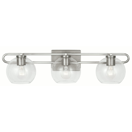 Visual Comfort Studio Collection Codyn Brushed Nickel Bathroom Light