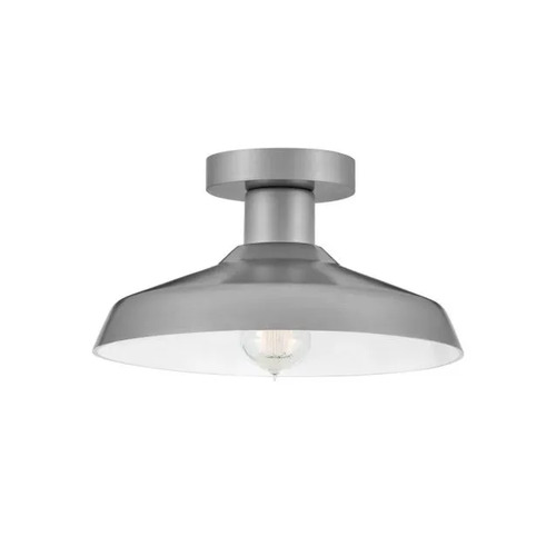 Forge Flush Mount in Antique Brushed Aluminum by Hinkley Lighting