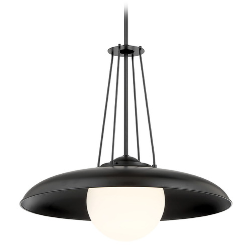 Schooner Ridge Coal Pendant by Minka Lavery