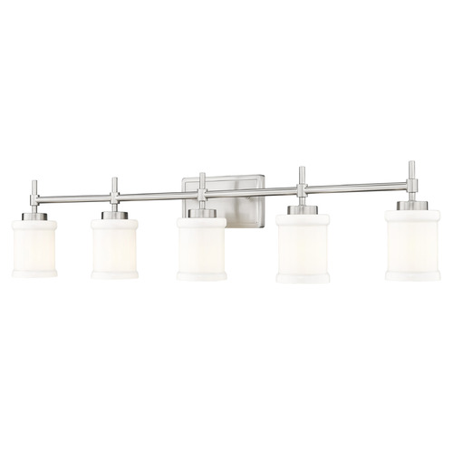 Z-Lite Z-Lite Cadoc Brushed Nickel Bathroom Light 622-5V-BN