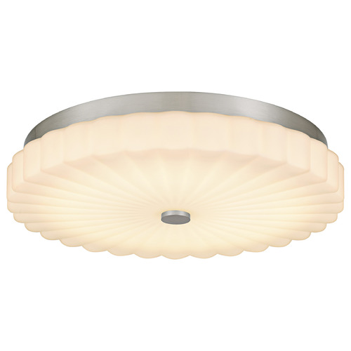 Quoizel Lighting Cherbury Brushed Nickel LED Flushmount Light