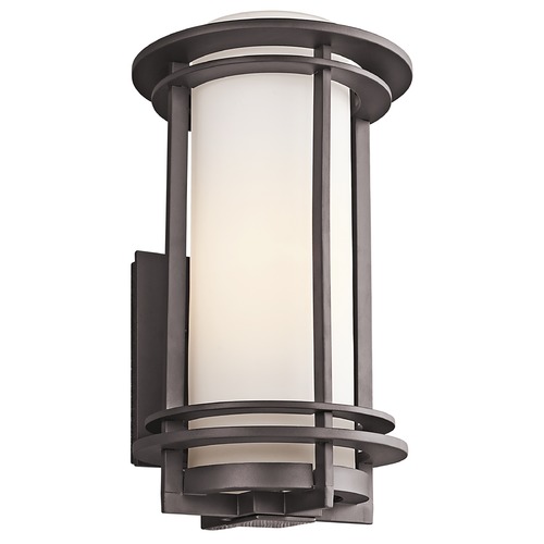 Kichler Lighting Pacific Edge 16.50-Inch Outdoor Wall Light in Bronze by Kichler Lighting 49346AZ