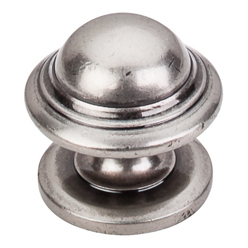 Top Knobs Hardware Cabinet Knob in Pewter Antique Finish M10