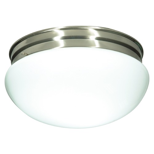 Brushed Nickel Flush Mount by Nuvo Lighting