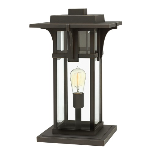 Hinkley Manhattan 18.25-Inch Oil Rubbed Bronze Pier Mount by Hinkley Lighting 2327OZ