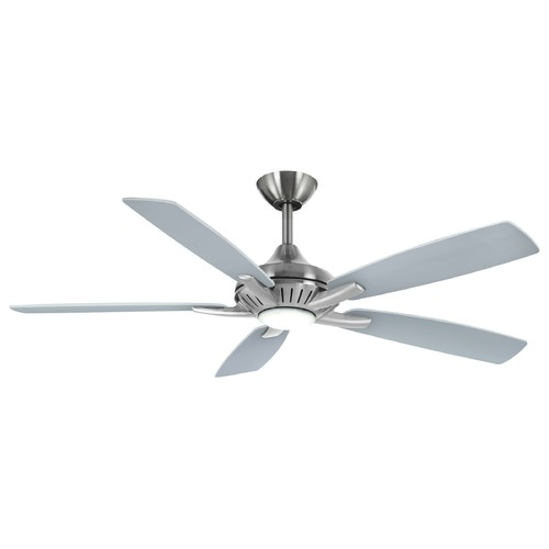 Dyno 52-Inch LED Fan in Brushed Nickel by Minka Aire