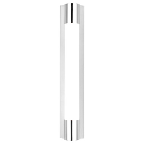 Visual Comfort Studio Collection Chapman & Myers Loring Chrome LED Vertical Bathroom Light