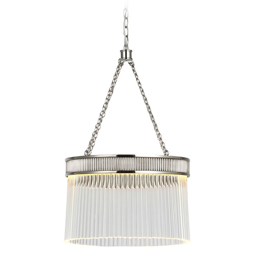 Visual Comfort Signature Collection Marie Flanigan Menil Chandelier in Polished Nickel by Visual Comfort Signature S5171PNCG