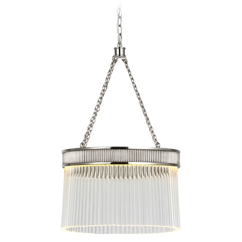 Marie Flanigan Menil Chandelier in Polished Nickel by Visual Comfort Signature