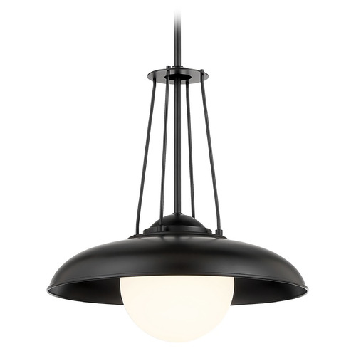 Schooner Ridge Coal Pendant by Minka Lavery