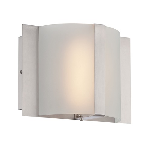 Lite Source Lighting Waldo Polished Steel LED Sconce by Lite Source Lighting LS-16368