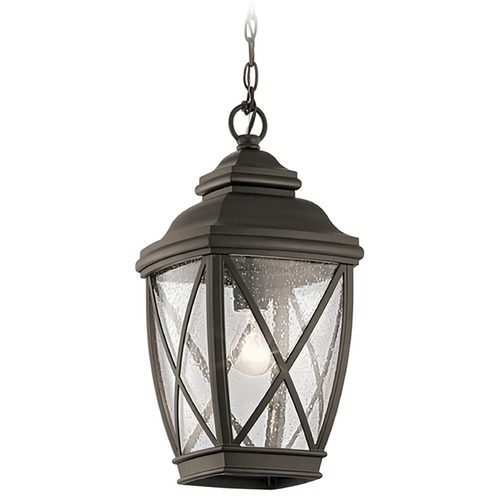 Tangier Outdoor Hanging Lantern in Olde Bronze by Kichler Lighting