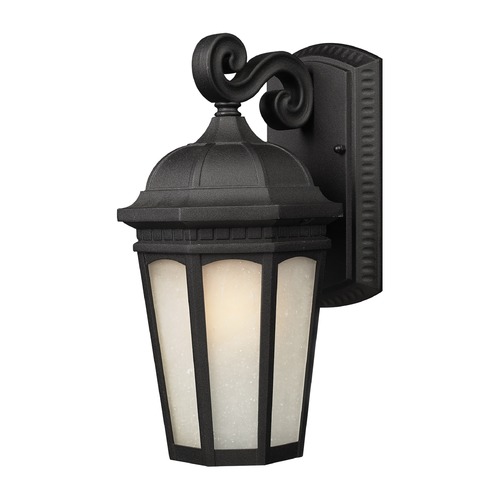 Z-Lite Newport Black Outdoor Wall Light by Z-Lite 508M-BK