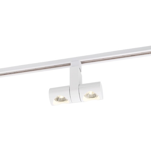 Nuvo Lighting 24W Contemporary LED Pipe Dual Track Head 36-Degree Beam 3000K by Nuvo Lighting TH483