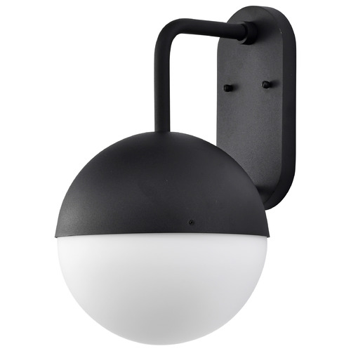 Atmosphere 10W LED Wall Lantern in Matte Black by Nuvo Lighting