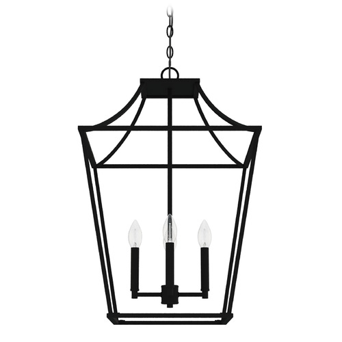 Hunter Fan Company Laurel Ridge Natural Black Iron Pendant Light