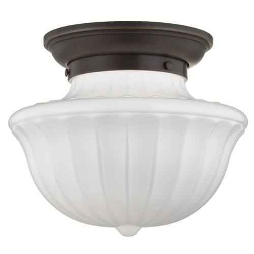 Hudson Valley Lighting Dutchess Semi-Flush Mount  in Old Bronze by Hudson Valley Lighting 5012F-OB