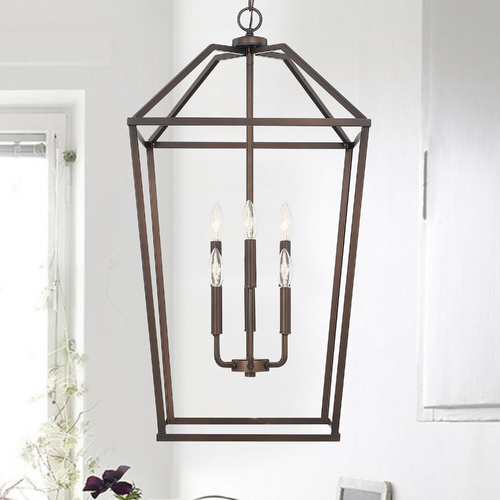 HomePlace by Capital Lighting Birch 17.25-Inch Wide Pendant in Bronze by HomePlace by Capital Lighting 522761BZ