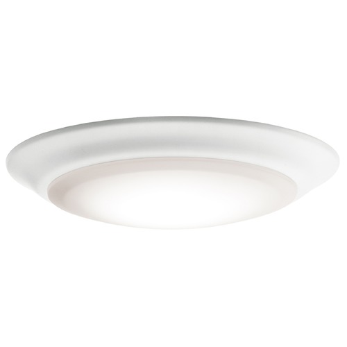 Kichler Lighting White LED Flush Mount Light by Kichler Lighting 43846WHLED30B