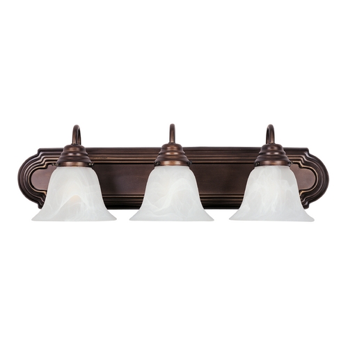 Essentials Oil Rubbed Bronze Bathroom Light by Maxim Lighting