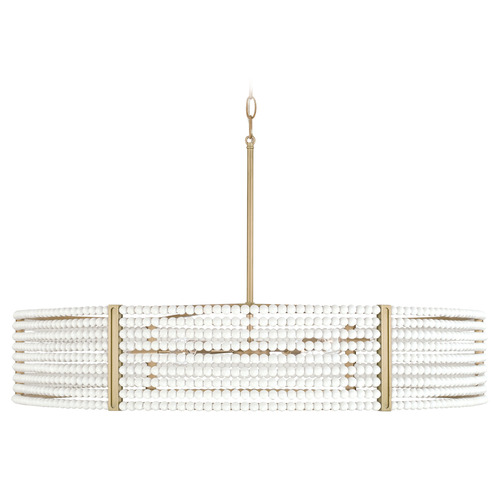 Brynn 35.25-Inch Pendant in Painted Aged Brass by Capital Lighting