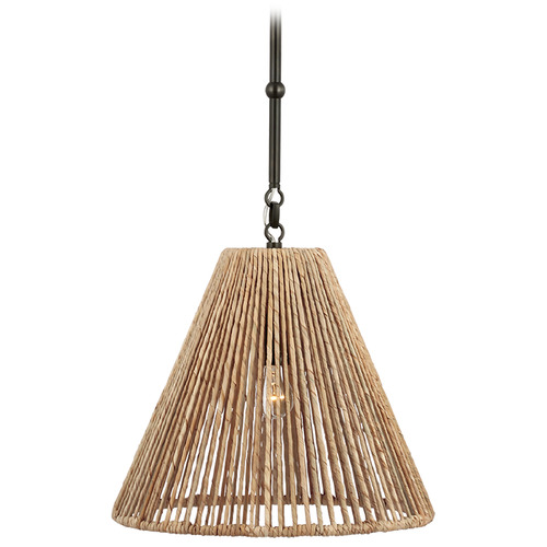 Goodman Bronze Ash Small Hanging Light