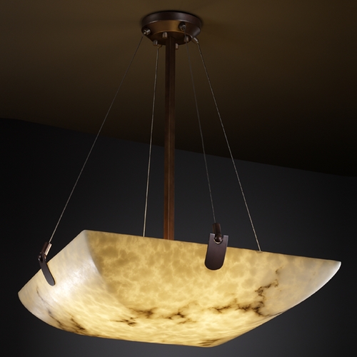 Justice Design Group Justice Design Group Lumenaria Collection Pendant Light FAL-9621-25-DBRZ