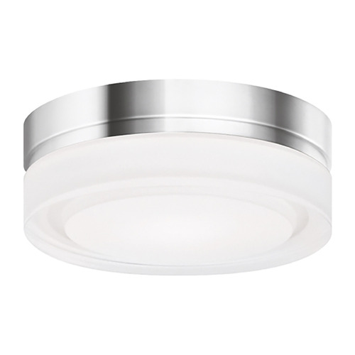 Sean Lavin Cirque Small 2700K LED Flush Mount in Chrome by Visual Comfort Modern