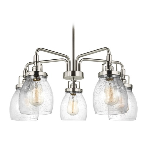 Generation Lighting Belton  Chandelier in Brushed Nickel by Generation Lighting 3114505-962