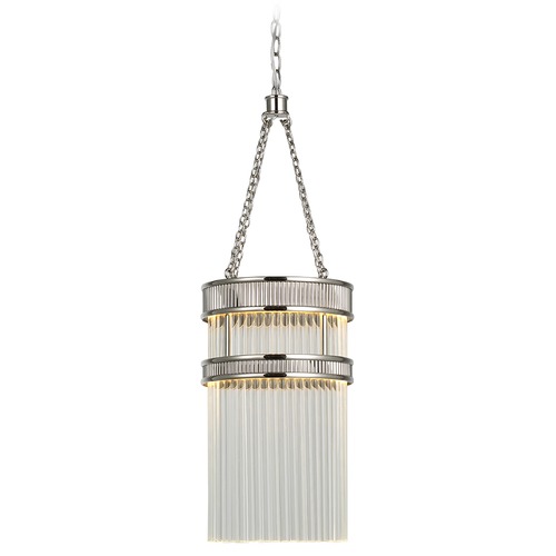 Visual Comfort Signature Collection Marie Flanigan Menil Tall Chandelier in Nickel by Visual Comfort Signature S5170PNCG