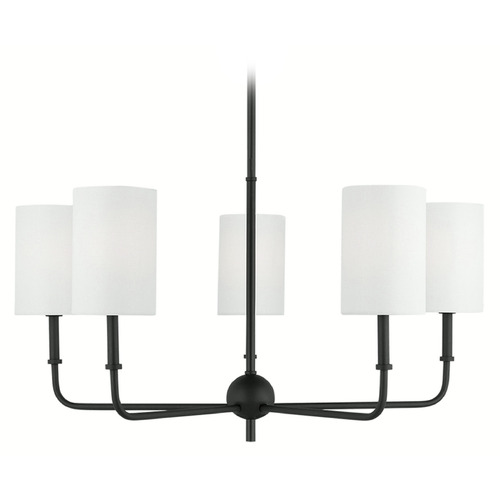 Visual Comfort Studio Collection Foxdale Midnight Black Chandelier