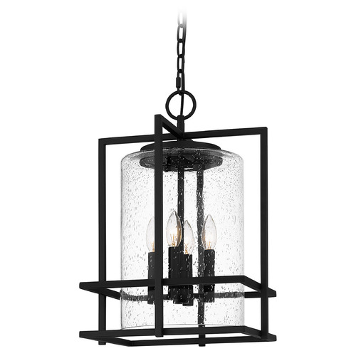 Damien Outdoor Hanging Light in Earth Black by Quoizel Lighting