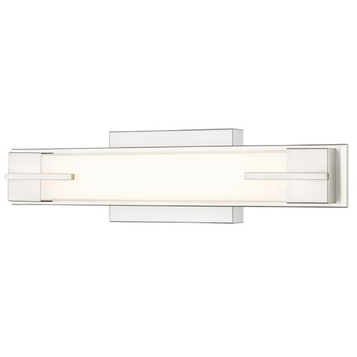 Z-Lite Z-Lite Chase Brushed Nickel LED Vertical Bathroom Light 4100-18W-BN-LED