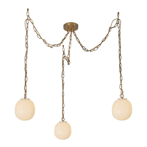 Alora Lighting Cherise Brushed Gold Multi-Light Pendant
