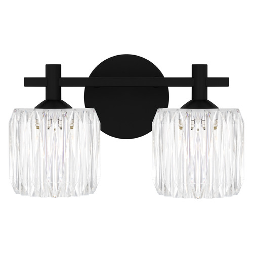 Quoizel Lighting Spade Matte Black LED Bathroom Light