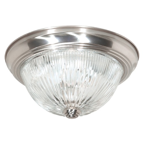 Brushed Nickel Flush Mount by Nuvo Lighting
