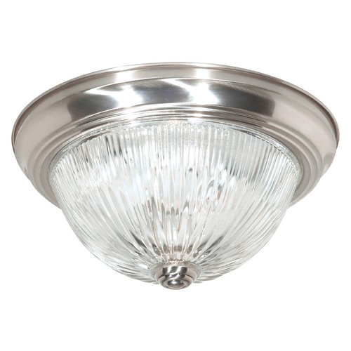 Nuvo Lighting Brushed Nickel Flush Mount by Nuvo Lighting SF76/609