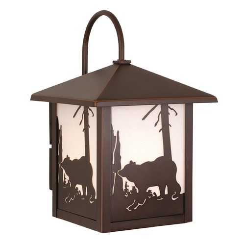 Bozeman Burnished Bronze Outdoor Wall Light by Vaxcel Lighting